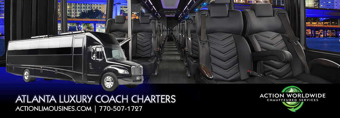 Atlanta's Executive Coach Bus Charter & Group Tranportation