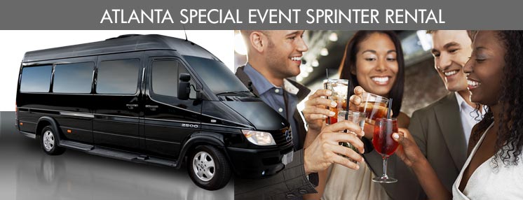 Atlanta Sprinter Service Rental for Special Events