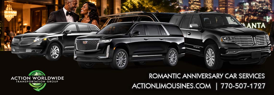 Atlanta anniversary car services - transportation packages