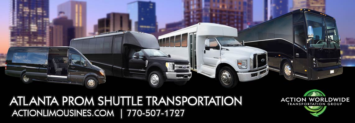 Prom Group Transportation Shuttle Bus Service Atlanta GA