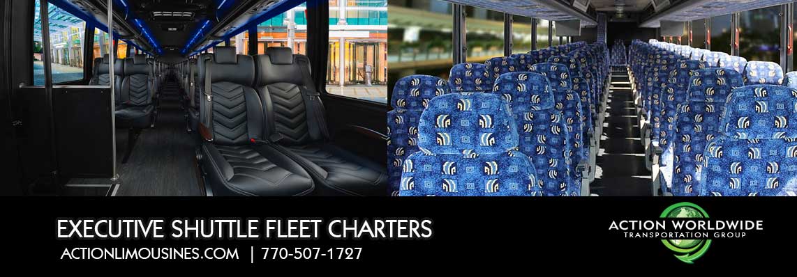 Atlanta GA Employee Shuttle Bus Charter Services | Employee Shuttle Bus Rental | Action Worldwide Transportation Group