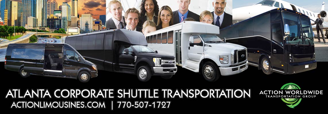 Atlanta Corporate Shuttle Transportation Service | Atlanta Corporate Transportation Bus Charters, Atlanta Business Shuttle Coach Bus Rentals, Action Worldwide Transportation