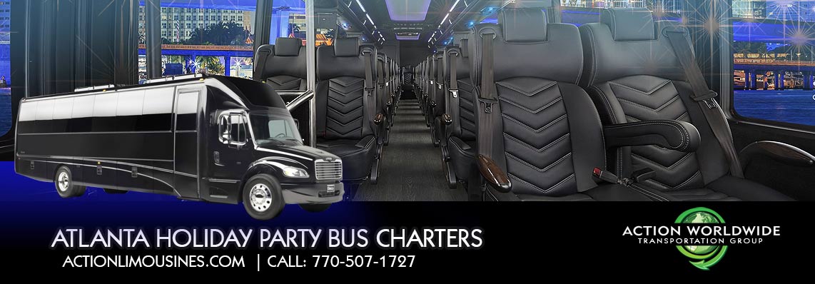 Atlanta Christmas Shuttle Bus Transportation, Holiday Shuttle Service Atlanta GA