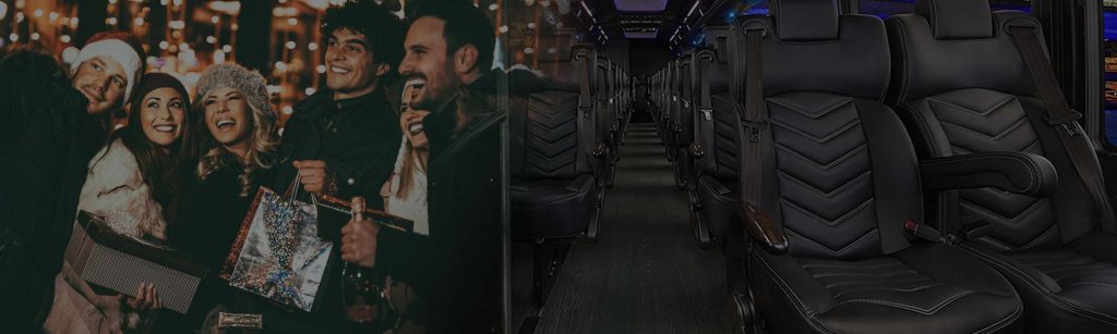 Atlanta Holiday Shuttle Bus Transportation Services, Christmas Party Shuttle Service Rentals