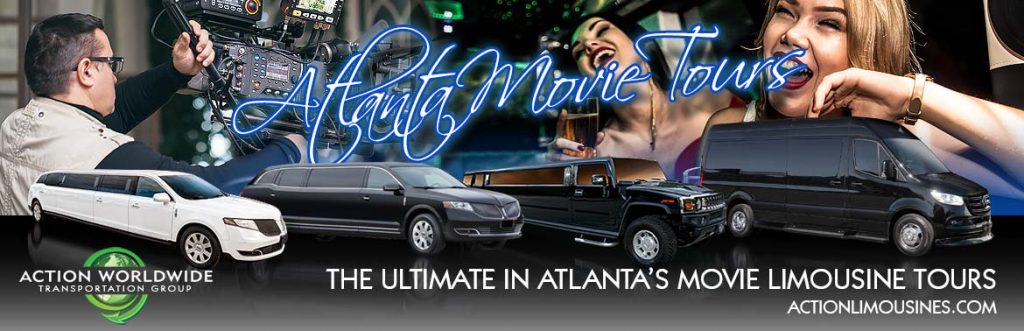 Atlanta Movie Tours Limousine Experience, Atlanta Movie production limo tours, action limousines