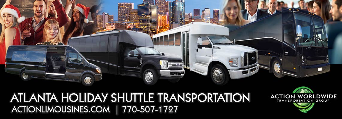 Atlanta Holiday Shuttle Bus Transportation Service, Christmas Party Shuttles