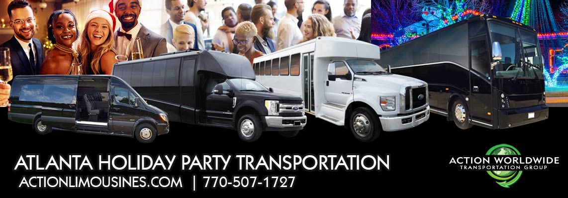 Atlanta Holiday Party Transportation Service, Atlanta GA Christmas Party Limo Service