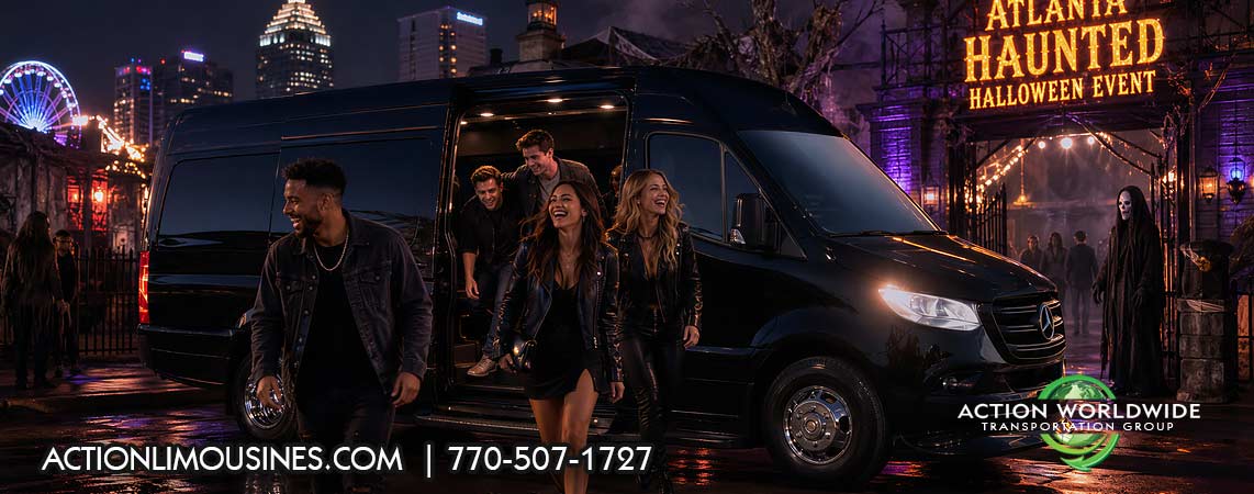 Atlanta Halloween Event Limo Sprinter Party Rentals