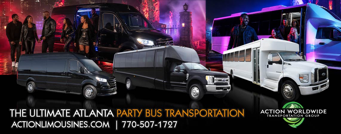 Atlanta Halloween Party Bus Service, Limo Sprinter Rentals