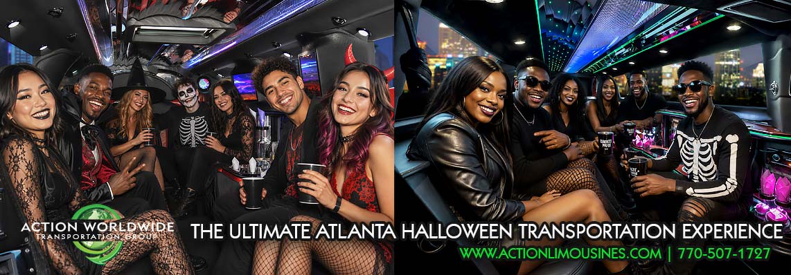 Atlanta GA Halloween Haunted Special Event Transportation Limousine Service Rentals